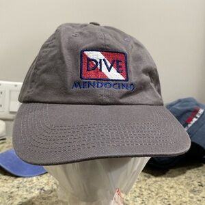 Grey Baseball Cap Dive Mendocino